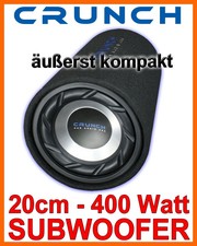 B-Ware Crunch GTS 200 - 20cm Röhren-Subwoofer