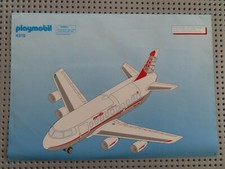 Playmobil Bauanleitung / Bauplan / Instruction 4310 Verkehrsflugzeug 