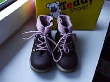 schöne Schuhe / Kinderschuhe von Teddy -Shoes Größe 27 in braun mit Org. Verp. 