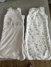 Baby Schlafsack 6-12 Monate 2,5 tog Top Zustand 100% Baumwolle