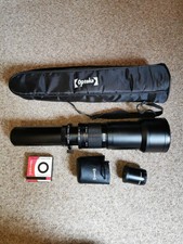 Opteka 650–2600 mm Ultra Teleobjektiv Zoom Objektiv für Canon EOS 90d 250d 2000d