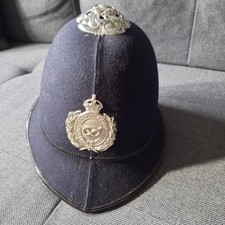 Polizei Helm , Bobby Helm , Staffordshire Constabulary , Everett & Co London !!!