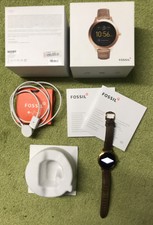 Fossil | Damenuhr Venture 3. Gen Smartwatch silber braun + Armband | FTW6005