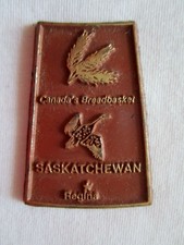 CANADAS BREADBASKEI, SASKATCHEWAN, REGINA Kühlschrankmagnet Selten Kanada USA
