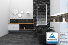 B-Ware Badheizkörper Handtuchwärmer Elektrisch Badheizung Bad ECO 450 Watt TÜV 