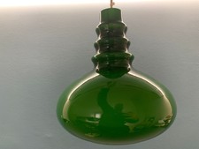 Alte Lampe Deckenlampe Glas 70er Vintage Space 