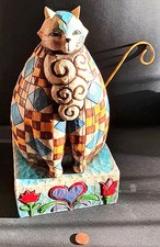 Jim Shore KATZE  26 cm  Heartwood Creek  Figur  Sammler Enesco  Abigail Deko