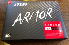 MSI AMD Radeon RX 580 ARMOR 8GB GDDR5 OC