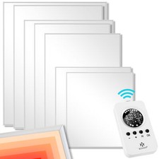KESSER® Infrarotheizung Mit Thermostat Infrarot Wandheizung Elektroheizung IP44