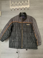 Jungen Jacke schwarz grau Gr. 128