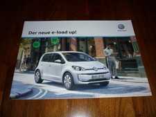 VW Up E-LOAD Up Prospekt 08/2016