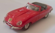 Modellautos Ferrari Testarossa + Jaguar E-Type 1:39, rot, Metall, Mc Toy, top