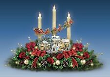 Bradford Exchange Weihnachtszentrum Stück mit Erzählung von Thomas Kincaid