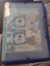 Pokemon Johto League Champions Staks offizieller Panini-Ordner & Magnetbrett