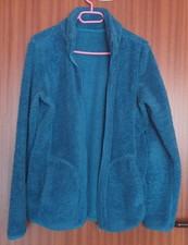 ? Teddy Jacke ,Kuscheljacke , blau , Gr.M