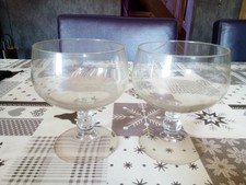 Eisschalen glas 2 Stück