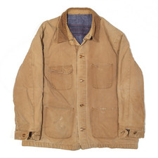 Vintage BLUE BELL INC Arbeitskleidung Jacke braun 90er Jahre Denim Decke gefüttert Herren L