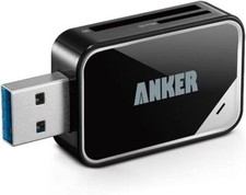 Anker USB 3.0 SD/TF Speicherkartenleser  2 Steckplätze für SDXC/RS-MMC/Micro SD