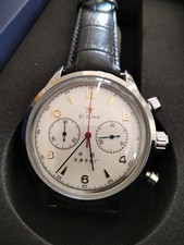 Seagull Pilotenuhr "Red Star", Chronograph,neu und OVP,zwei Bänder