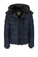 Wellensteyn Herren Steppjacke - Winterjacke mit Label-Patch Marineblau Gr.L NEU