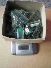 2,014 kg Platinenschrott Ram Speicher + Platinen Klasse 1 + Gold Platinen