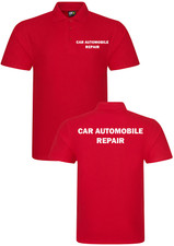 Auto KFZ-Poloshirt Workwear Auto Mechaniker Shop Mot Motor funktioniert TOP