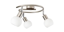 Livarno Lux LED-Deckenleuchte 3-flammig spiral Zimmerleuchte Deckenlampe *B-Ware