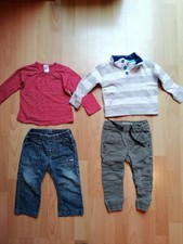 2x Baby Jungs Hosen und Pullover Set Gr. 74/80