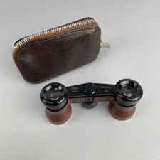 Opernglas THEASTAR von ROW, Rathenow (Brandenburg) DDR Theaterglas Fernglas Etui