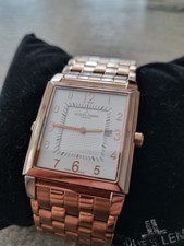 Herren Uhr JACQUES LEMANS vergoldet  Model Geneva G-206