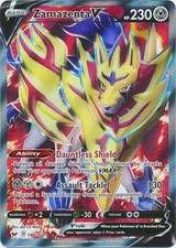 Zamazenta V - 196/202 Sword & Shield - NM EN Pokemon