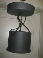 Ikea HEKTAR T1029 Hängeleuchte Hängelampe Pendelleuchte grau Industriedesign E27