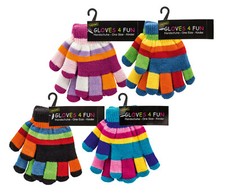 Thermohandschuhe Handschuhe  Kleinkinder Fingerhandschuhe bunt Strickhandschuhe