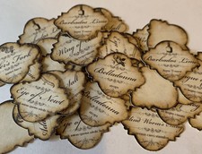 Mini praktische Magie Inspiriert Potion Flaschenetiketten Aufkleber Halloween begünstigt