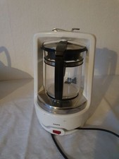 Krups 265 B klassische T8 Kaffeemaschine Druckbrühsystem 850 Watt Vintage weiß