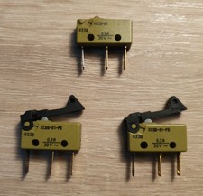 3 x Microschalter für Saeco Vienna gebraucht.