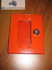 Notschlüsselkasten rot mit Scheibe Schlüsselkasten für Wandmontage Schlüsselbox