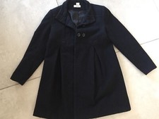 COLLINE verbaudet Umstandsmode leichte Jacke Mantel 75% Wolle schwarz 36 38