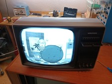 Grundig SW Fernseher 70er Jahre portable Space Age volle Funktion 