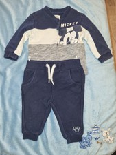 Baby Jungen Set Gr 62 68 Disney Mickey C&A Blau