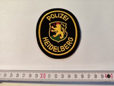 Polizei Heidelberg Marke Kripo Polizist Police Patch Effekt Abzeichen Wappen