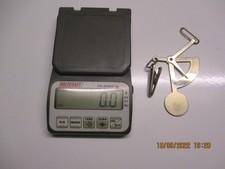 2 Waagen Briefwaage + Taschenwaage Voltcraft von 1 - 500 gram mit Wiegeteller