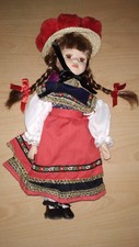 Mädchen Puppe Spanisch Espanol Souvenir ca 35 cm hoch