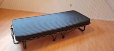 Gästebett klappbar, 190 x 80, mit Rollen, Latten und Matratze, neuwertig