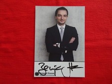 Benjamin Strasser Autogramm AK Autogrammkarte Politik Politiker MdB FDP