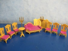 Sofa Paravent 8 Stühle Tisch zu 5300 5142 Puppenhaus Playmobil 8680