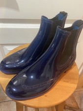 Gummistiefel kurz Gr. 38 blau neu