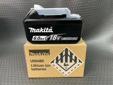 Makita Akku Ersatzakku BL1860B - Original - 18V/6,0Ah -  6,0 Ah in OVP neuwertig