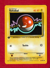 VOLTOBAL 67/102 / TOP / Basis deutsch 1. Edition / Pokémon Karten Sammlung PSA