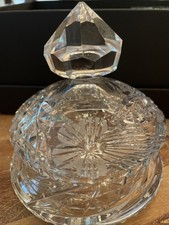 Deko Schale Glas Vintage Kristall Neuwertig ohne Mängel